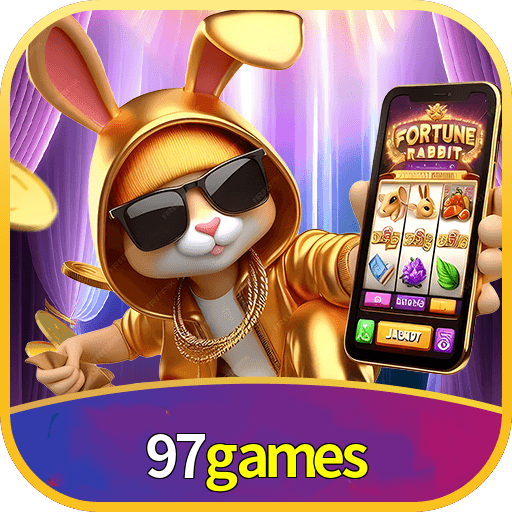 Imagem promocional da 97games mostrando a plataforma e suas vantagens